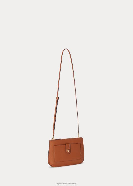 Ralph Lauren naised veerisnahast keskmine jamey crossbody PR0V5400 tan