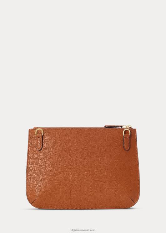 Ralph Lauren naised veerisnahast keskmine jamey crossbody PR0V5400 tan
