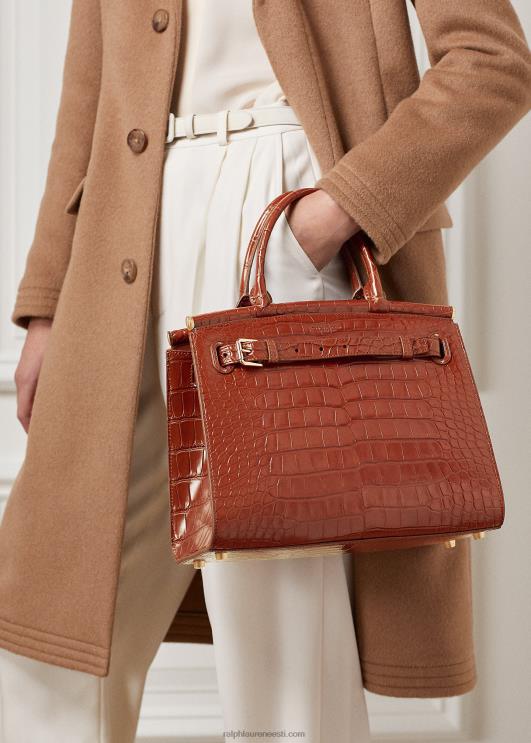 Ralph Lauren naised alligaator medium rl50 käekott PR0V5291 kallis