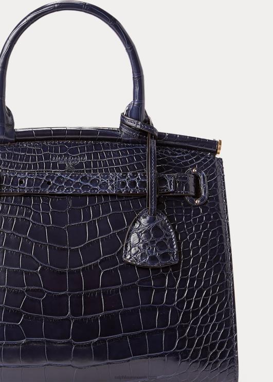 Ralph Lauren naised alligaator medium rl50 käekott PR0V5292 merelaevastik