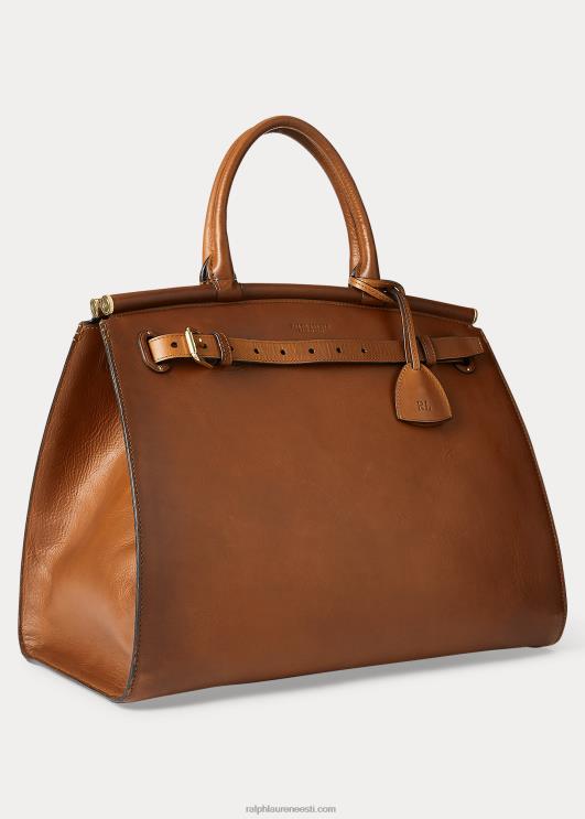 Ralph Lauren naised poleeritud suur rl50 käekott PR0V5303 rl kuld