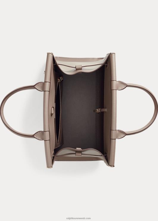 Ralph Lauren naised vasikanahast keskmine rl50 käekott PR0V5297 taupe