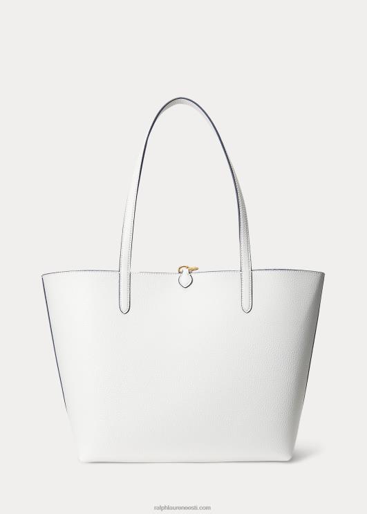 Ralph Lauren naised kunstnahast trükiga ümberpööratav kott PR0V5431 vanilje/breeze lilleline