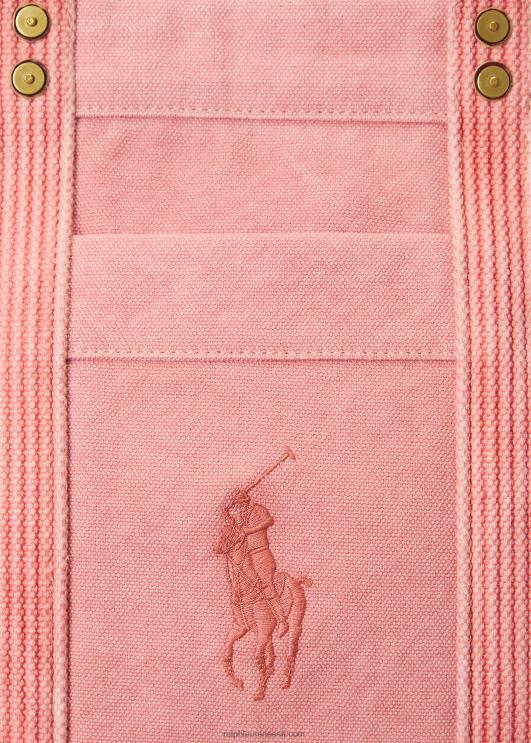 Ralph Lauren naised lõuendist keskmine kandekott PR0V5239 punane