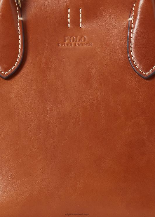 Ralph Lauren naised nahast mini bellport-kott PR0V5205 cuoio