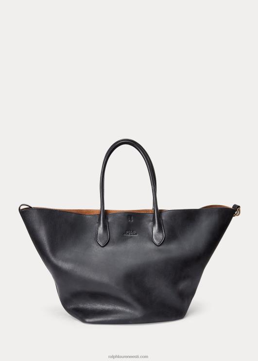 Ralph Lauren naised nahast suur kellukott PR0V5222 must