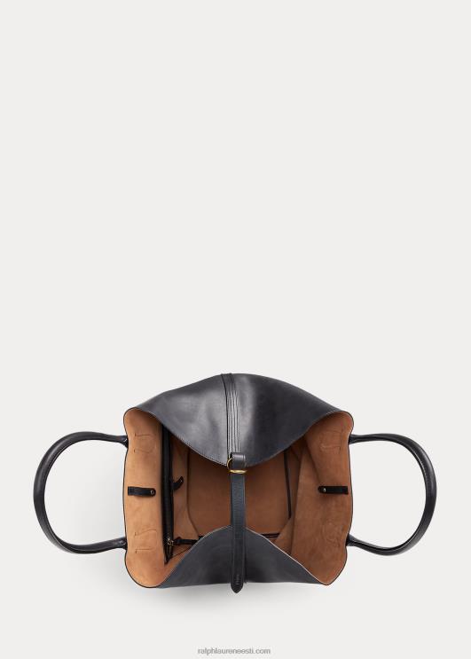 Ralph Lauren naised nahast suur kellukott PR0V5222 must