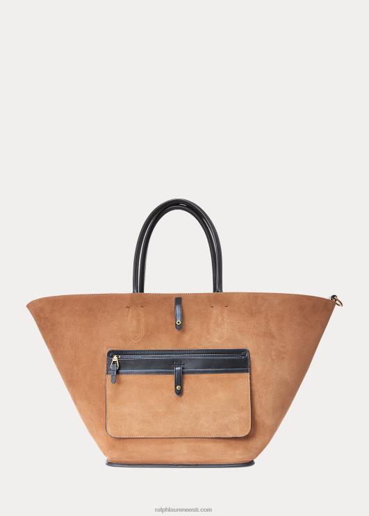 Ralph Lauren naised nahast suur kellukott PR0V5222 must