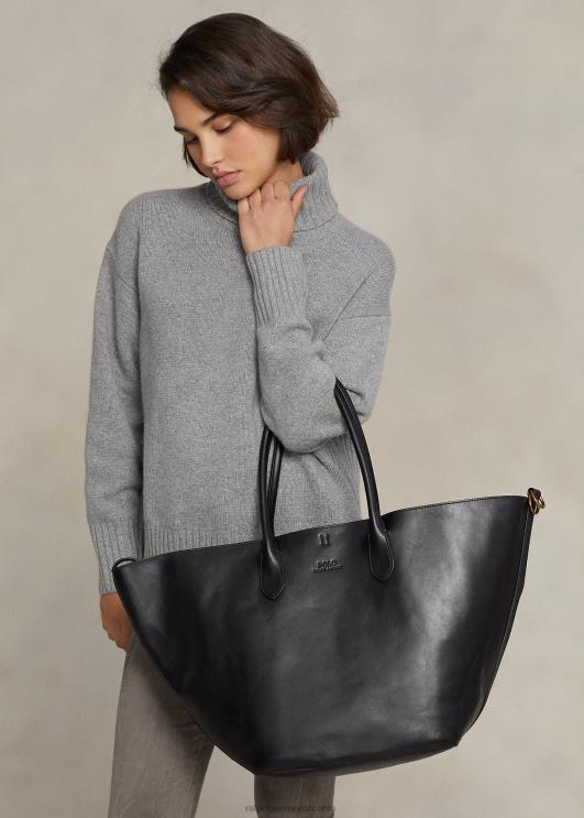 Ralph Lauren naised nahast suur kellukott PR0V5222 must