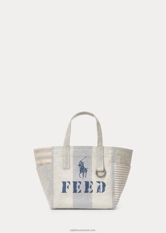 Ralph Lauren naised polo x feed mini kandekott PR0V5248 sinine multi