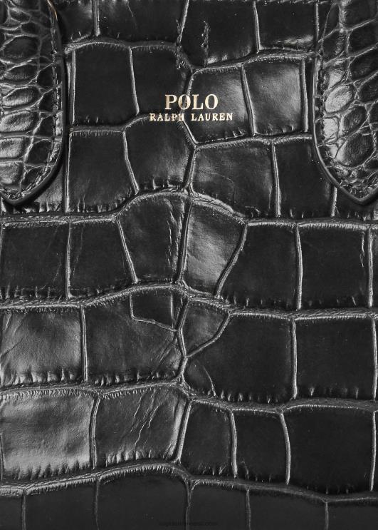 Ralph Lauren naised reljeefne mini bellport-kott PR0V5208 must