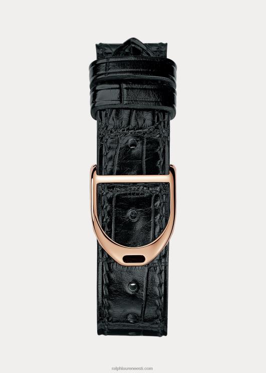 Ralph Lauren naised keskmise roosa kullaga alligaator PR0V2805