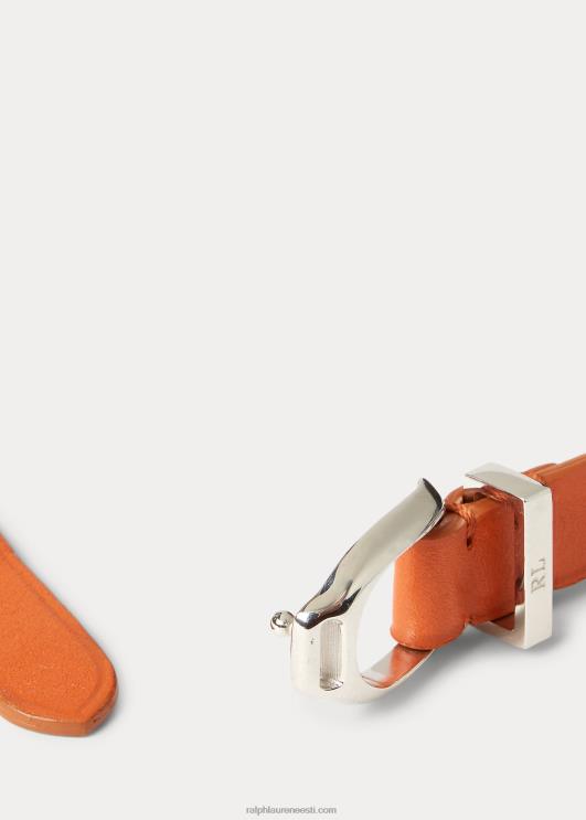 Ralph Lauren naised welingtoni topeltümbrisega kõhn käevõru PR0V9756 oranž/hall