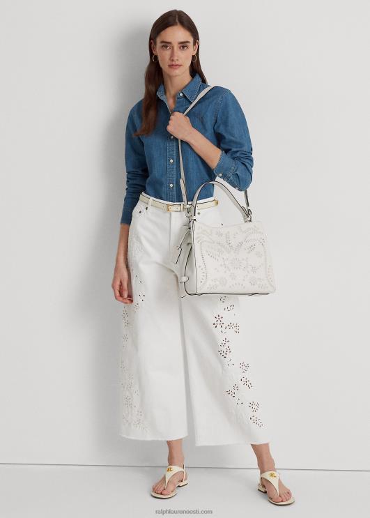 Ralph Lauren naised aasaga nahast keskmine peyton-kott PR0V5408