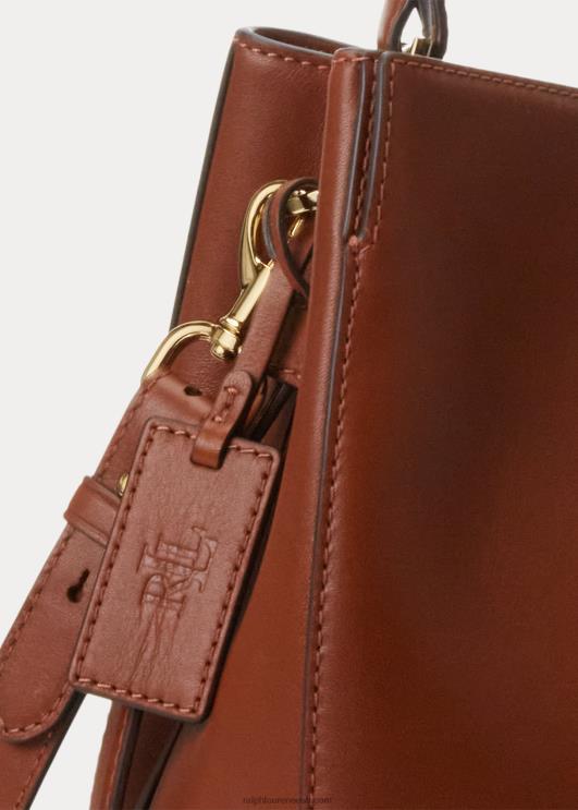 Ralph Lauren naised nahast keskmise peytoni kotikott PR0V5409 tan