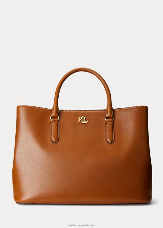 Ralph Lauren naised nahast suur marcy rahakott PR0V5358 tan