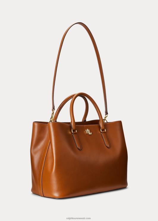 Ralph Lauren naised nahast suur marcy rahakott PR0V5358 tan