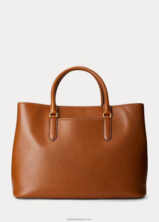 Ralph Lauren naised nahast suur marcy rahakott PR0V5358 tan