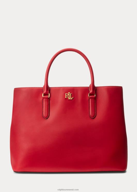 Ralph Lauren naised nahast suur marcy rahakott PR0V5359 Rl 2000 punane
