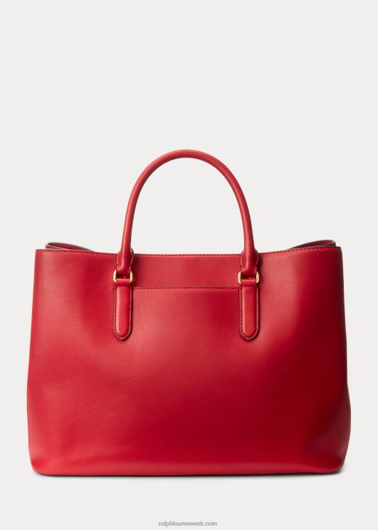 Ralph Lauren naised nahast suur marcy rahakott PR0V5359 Rl 2000 punane