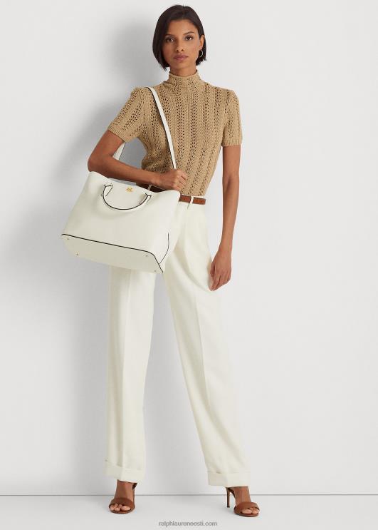 Ralph Lauren naised nahast suur marcy rahakott PR0V5362 vanilje