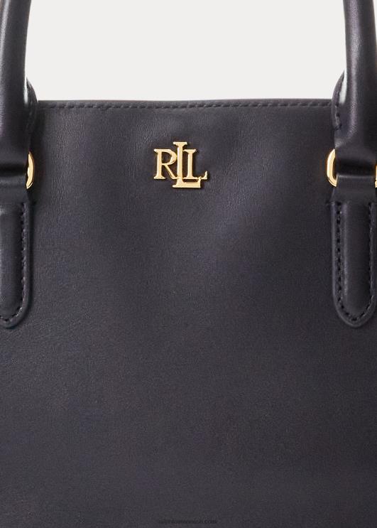 Ralph Lauren naised nahast väike marcy kotikott PR0V5356 merevägi