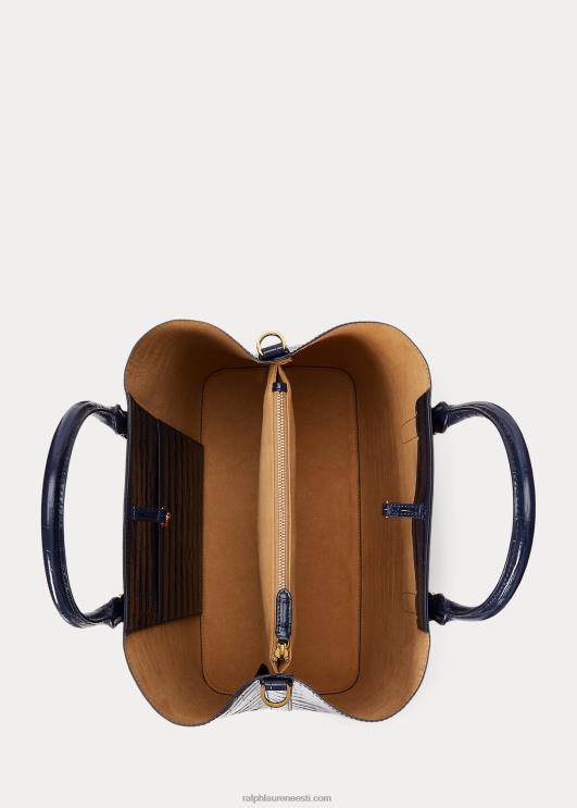 Ralph Lauren naised reljeefsest nahast suur marcy rahakott PR0V5357