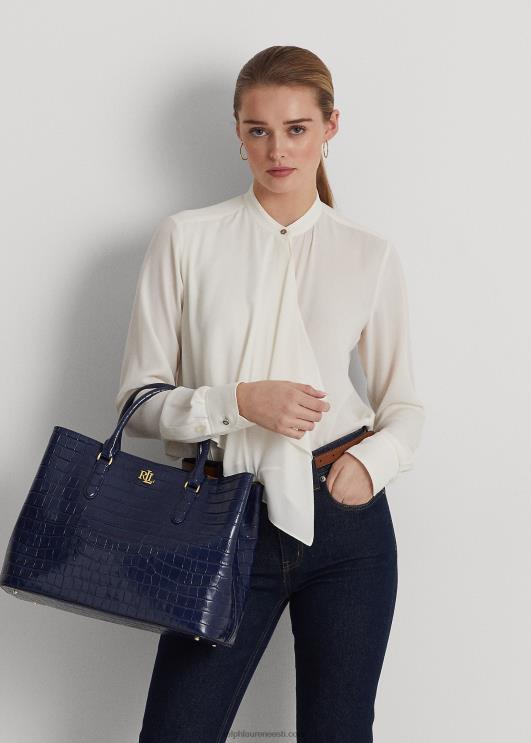 Ralph Lauren naised reljeefsest nahast suur marcy rahakott PR0V5357