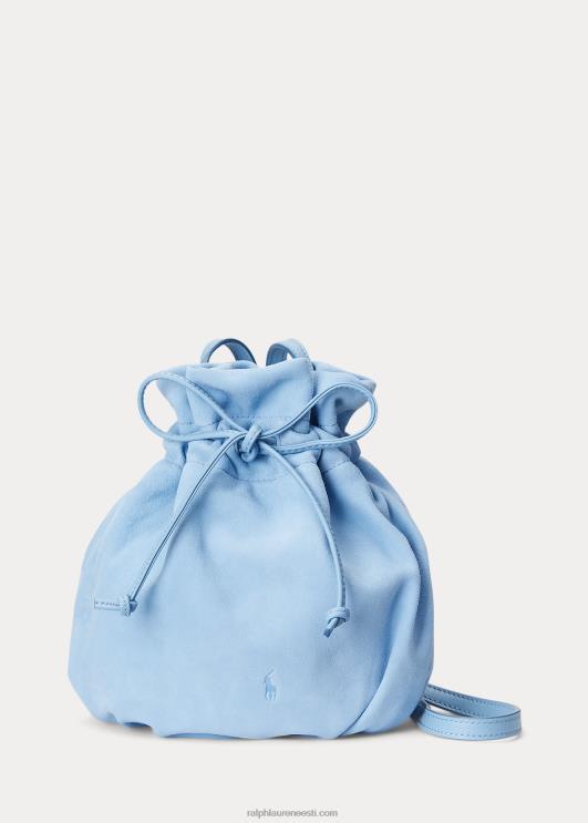 Ralph Lauren naised seemisnahast poni kott PR0V5233 pulber sinine