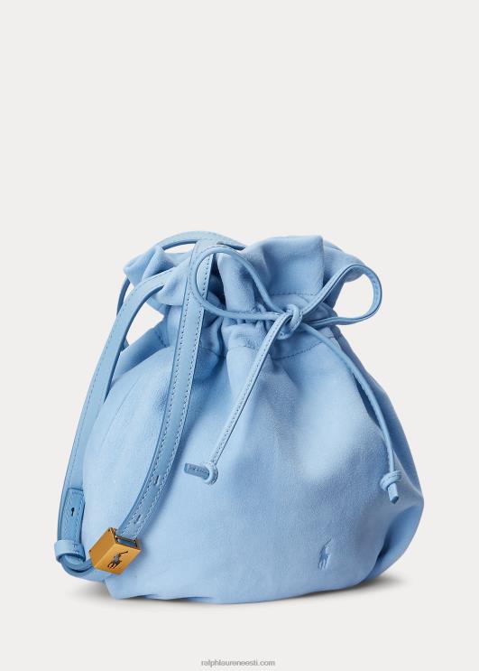 Ralph Lauren naised seemisnahast poni kott PR0V5233 pulber sinine