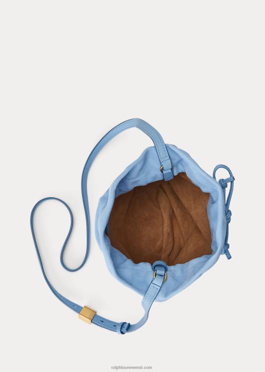 Ralph Lauren naised seemisnahast poni kott PR0V5233 pulber sinine