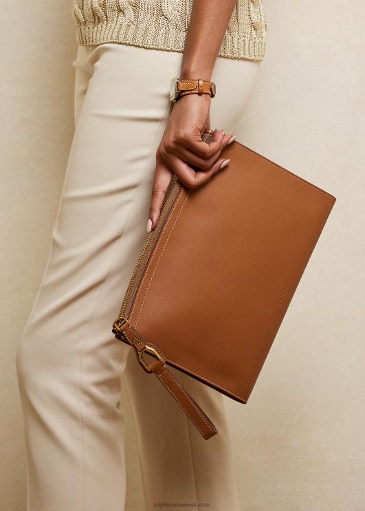 Ralph Lauren naised vasikanahast welingtoni lukuga kott PR0V5255 rl kuld