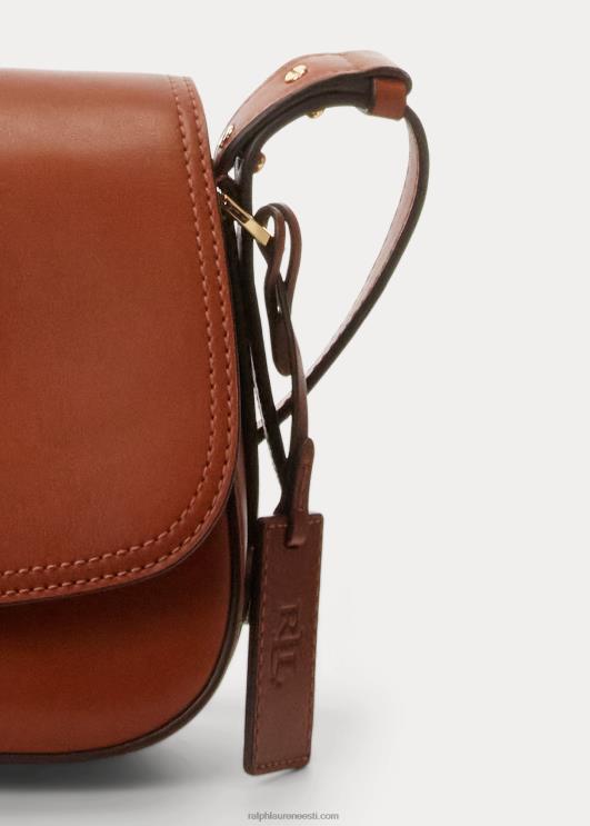 Ralph Lauren naised nahast väike maddy õlakott PR0V5156 tan