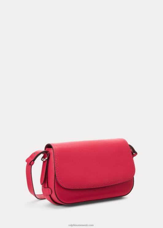 Ralph Lauren naised nahast väike maddy õlakott PR0V5158 spordiroosa