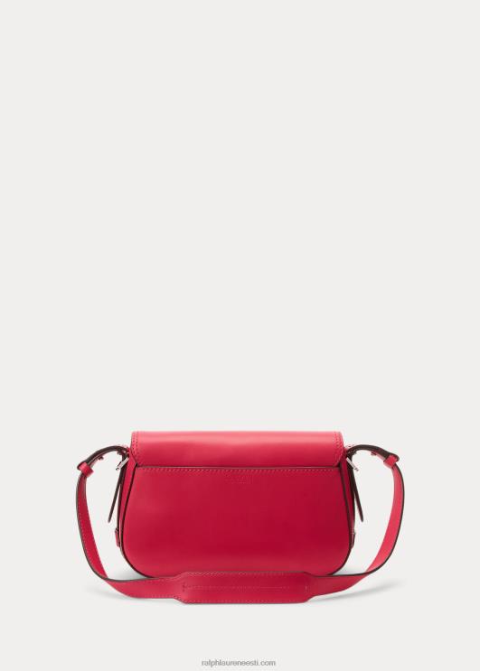 Ralph Lauren naised nahast väike maddy õlakott PR0V5158 spordiroosa