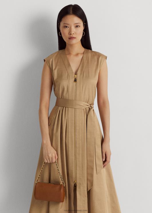 Ralph Lauren naised nappa nahast väike emelia õlakott PR0V5436 tan