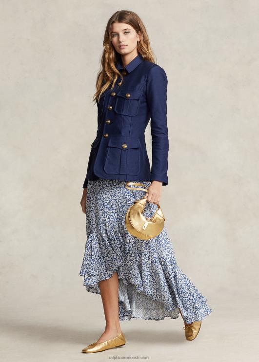 Ralph Lauren naised polo id metallist mini õlakott PR0V5136 kullast