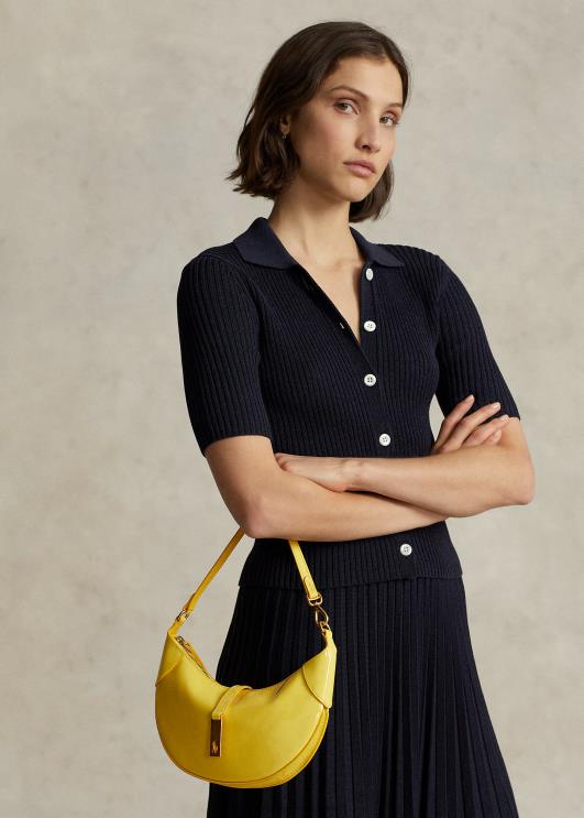 Ralph Lauren naised polo id patent mini õlakott PR0V5134 nartsiss