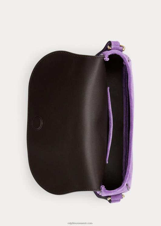 Ralph Lauren naised vasika-seemisnahast welingtoni õlakott PR0V5281 lilla