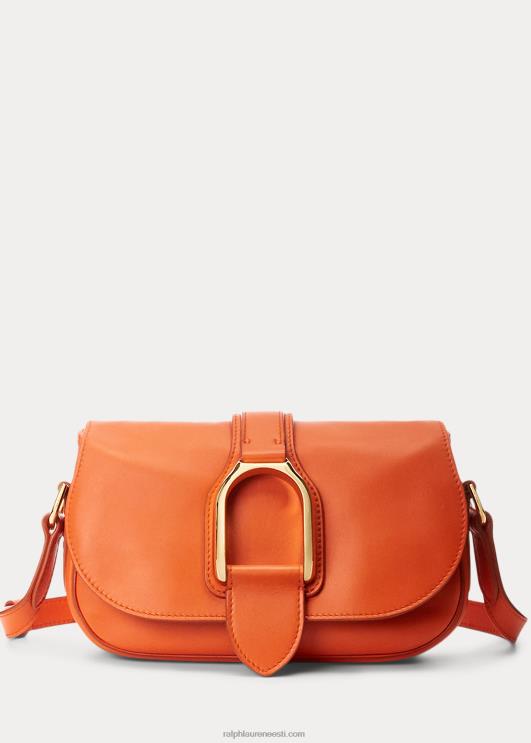 Ralph Lauren naised vasikanahast welingtoni õlakott PR0V5276 klementiin