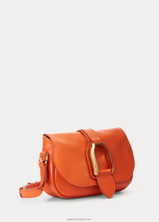 Ralph Lauren naised vasikanahast welingtoni õlakott PR0V5276 klementiin