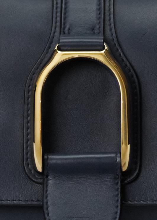 Ralph Lauren naised vasikanahast welingtoni õlakott PR0V5285 merelaevastik