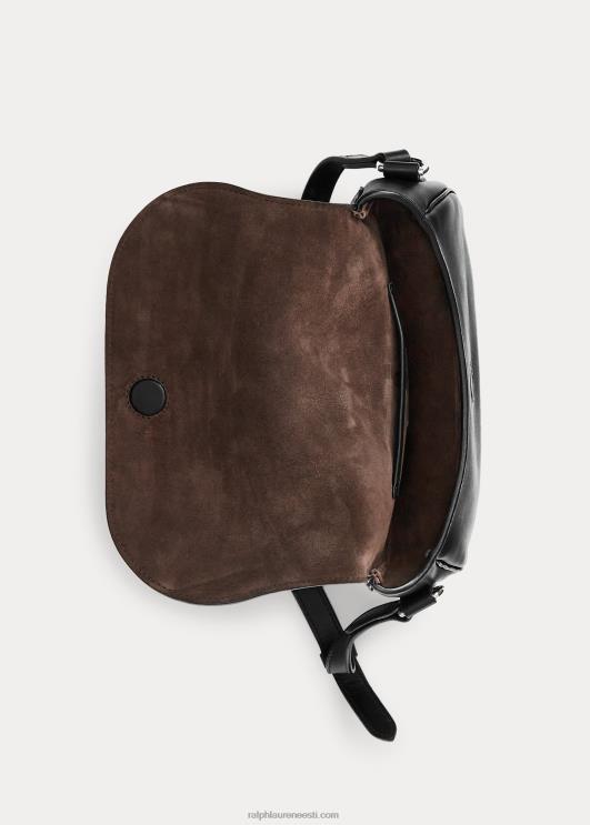 Ralph Lauren naised vasikanahast welingtoni õlakott PR0V5286 must