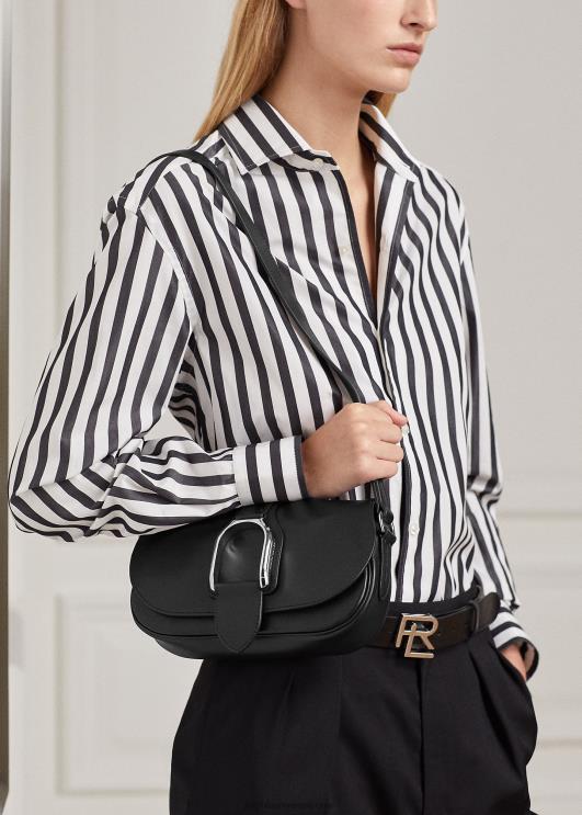 Ralph Lauren naised vasikanahast welingtoni õlakott PR0V5286 must