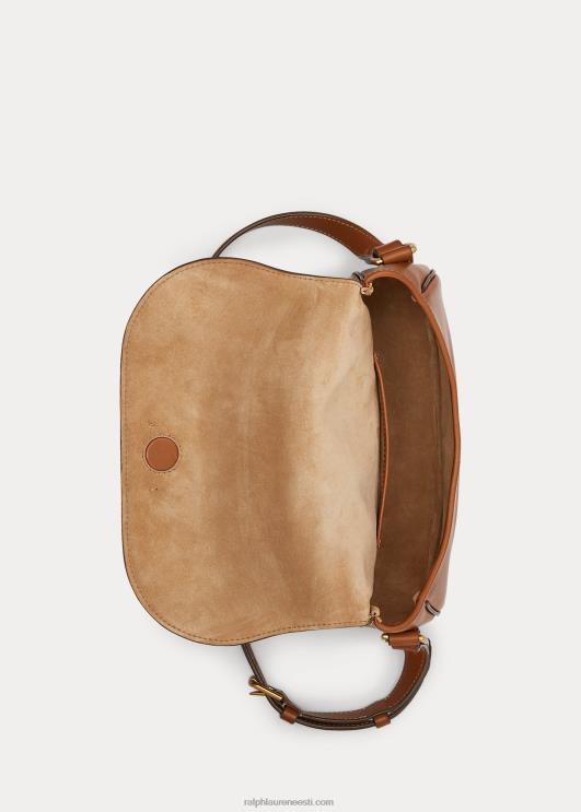 Ralph Lauren naised vasikanahast welingtoni õlakott PR0V5287 rl kuld