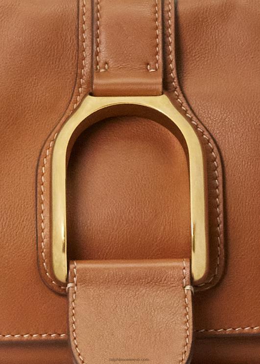 Ralph Lauren naised vasikanahast welingtoni õlakott PR0V5287 rl kuld