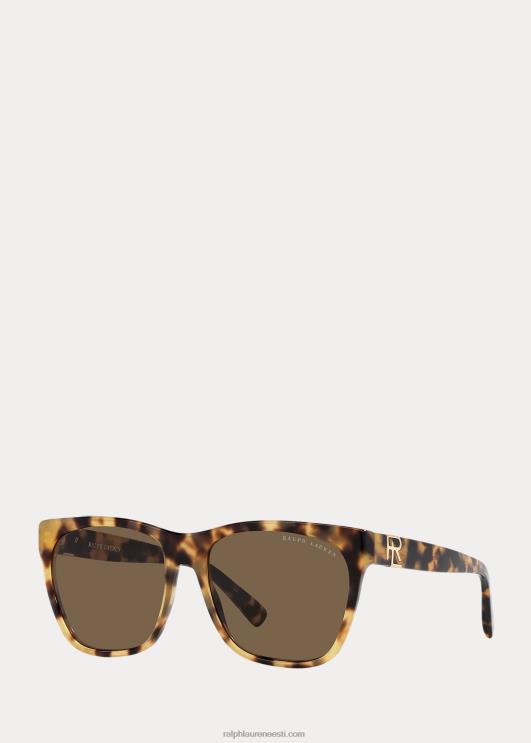 Ralph Lauren naised rl ricky ii päikeseprillid PR0V5575 täpiline havanna