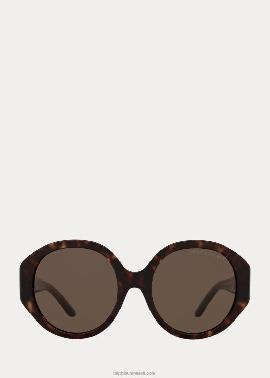 Ralph Lauren naised stirrup antibes päikeseprillid PR0V5603 läikiv tume havanna