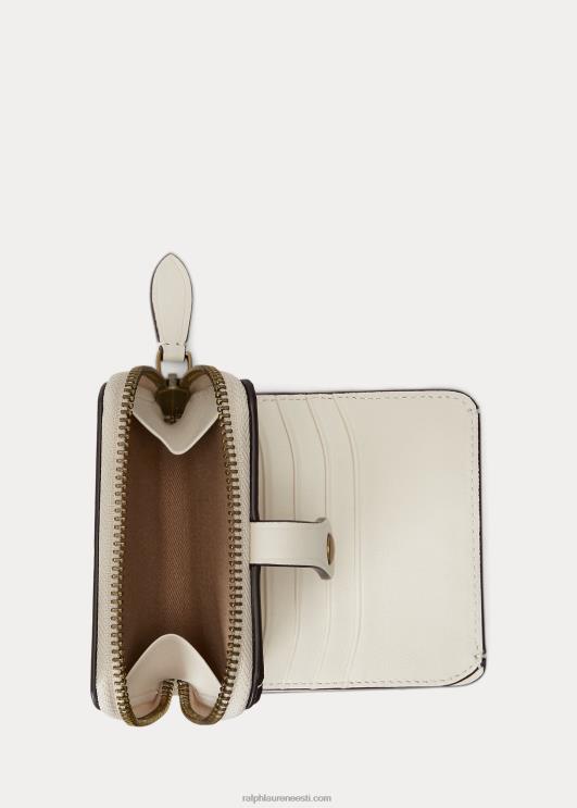 Ralph Lauren naised polo bear kompaktne rahakott PR0V9733 kreem