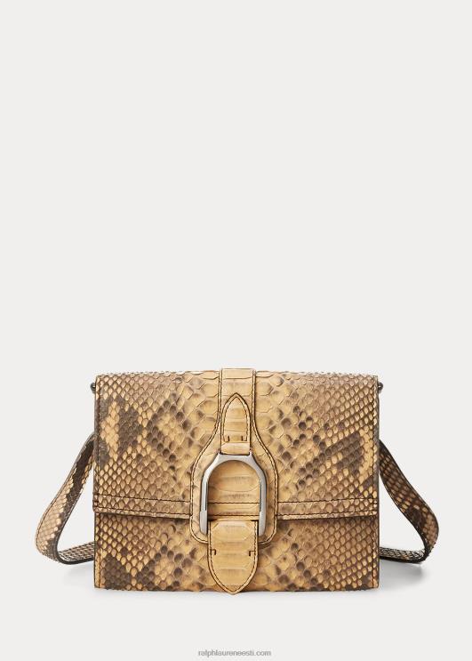 Ralph Lauren naised python welington crossbody rahakott PR0V5289 rl tan